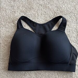Gymshark Black Sports bra. GUC. Size XL